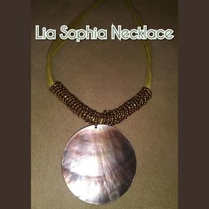 Lia Sophia Cord Necklace 🌞